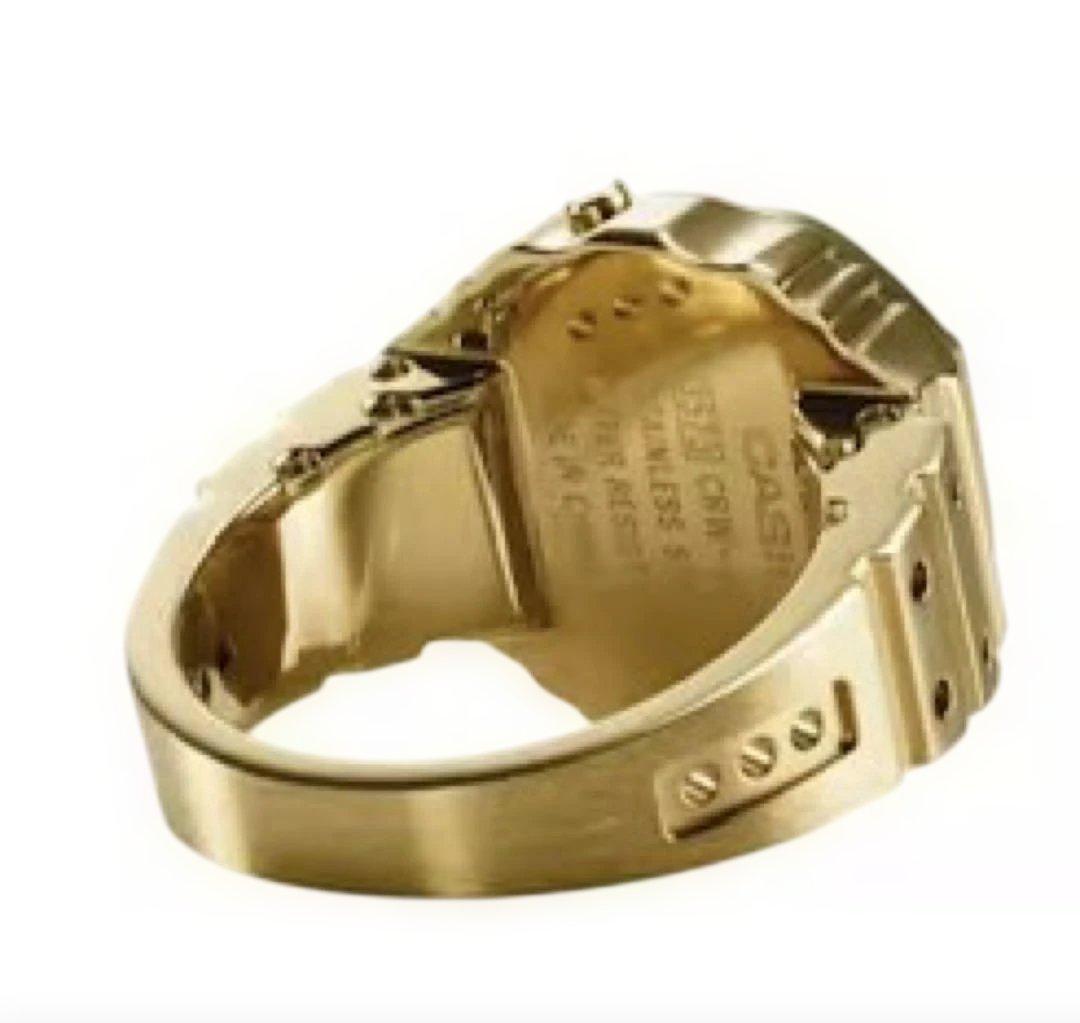 カシオ リングウォッチ CRW-001G-9JR 週末値下