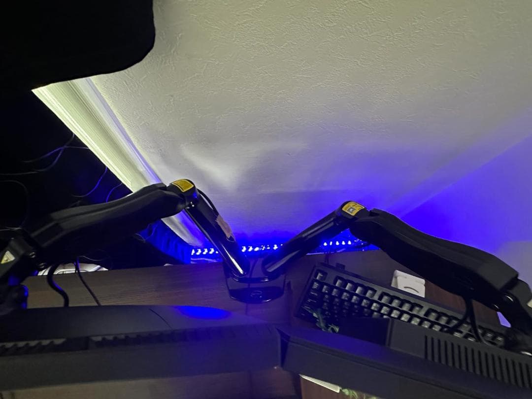 HUANUO (ファーノー) PCモニターアーム デュアル 液晶ディスプレイアp