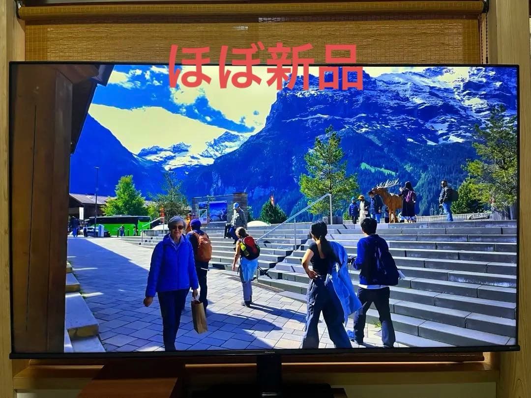 一度使用のみ　ハイセンス 65V型 65E60N 4K 2025年製