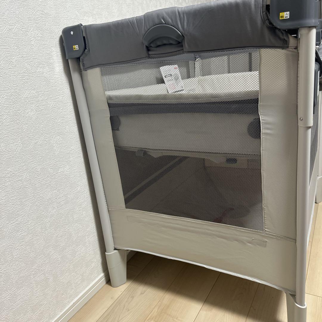 アップリカ ココネルエアー AB グレーベアー ベビーベッド