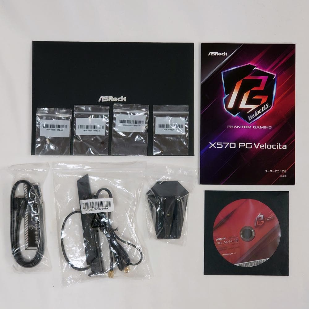 ジャンク扱い　X570 PG Velocita 　マザーボード