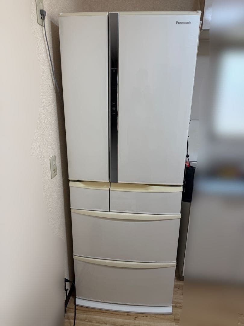 パナソニック エコナビ フレンチ 6ドア冷蔵庫 FVF453 451L 2017