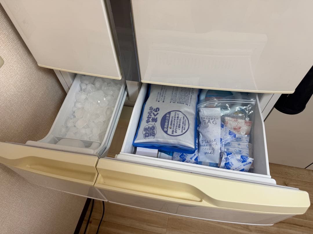 パナソニック エコナビ フレンチ 6ドア冷蔵庫 FVF453 451L 2017