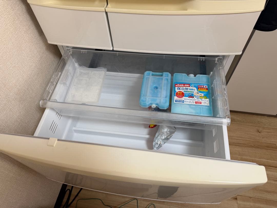 パナソニック エコナビ フレンチ 6ドア冷蔵庫 FVF453 451L 2017