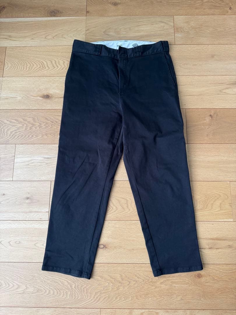 RHC ロンハーマン × Dickies ストレッチコットンワイドパンツ W34