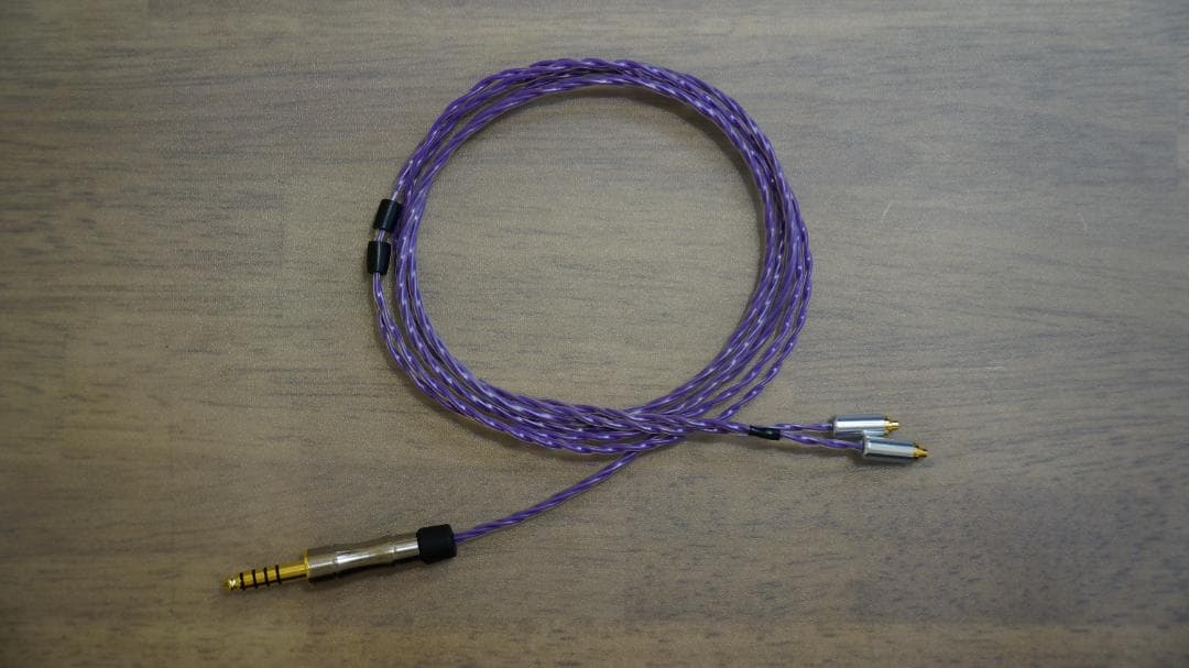 IEMケーブル ST-Zero(3) MMCX/4.4mm5極/紫