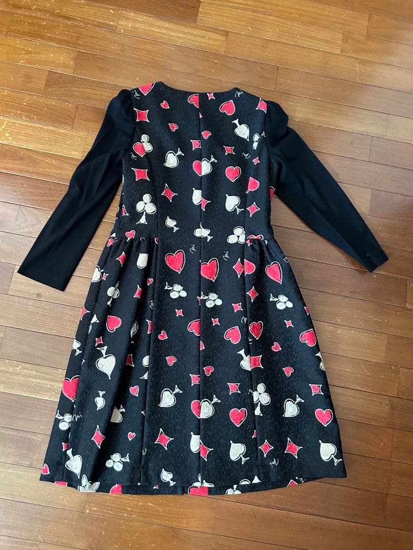 M'S GRACY ハートトランプ柄ワンピース 40