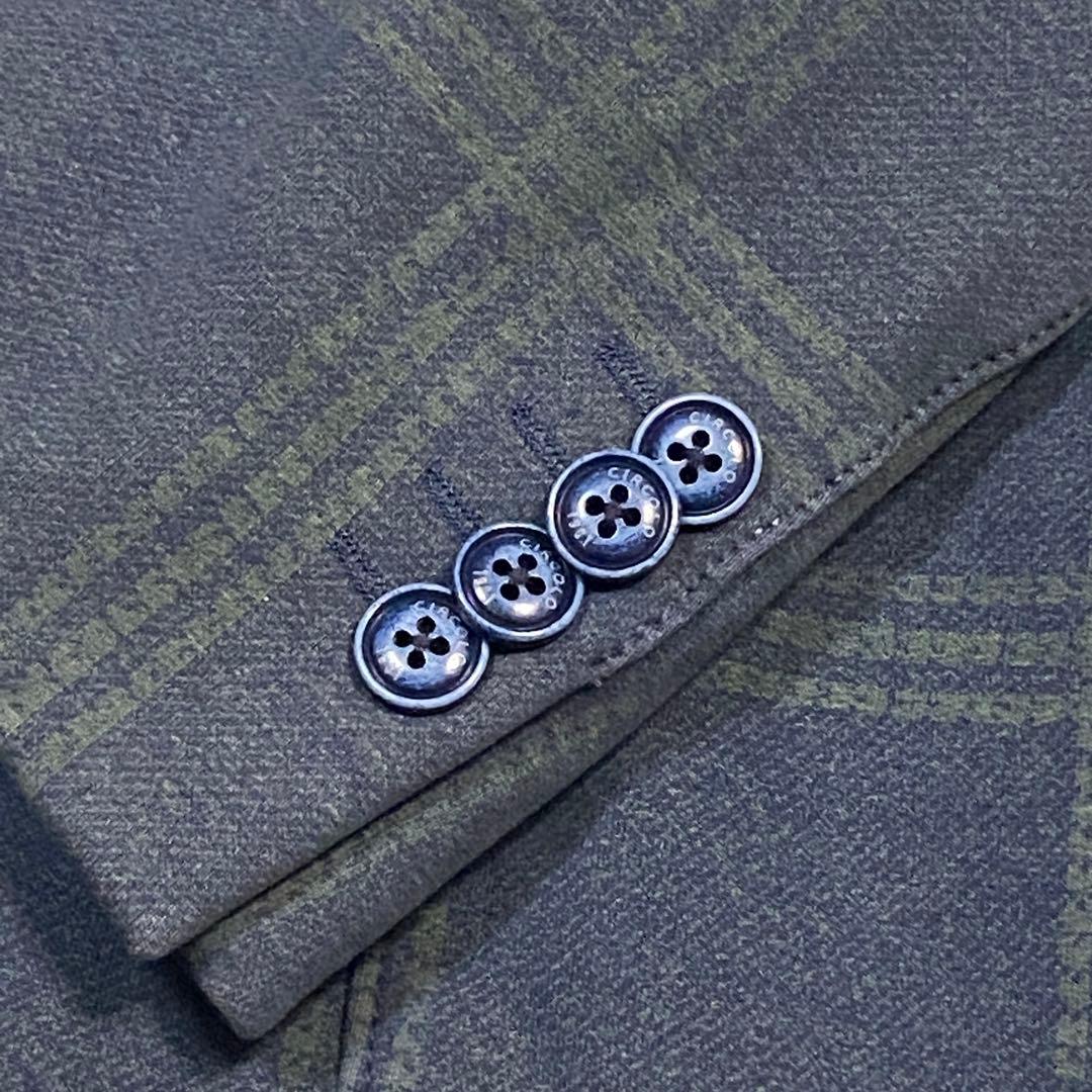 CIRCOLO 1901（チルコロ1901）チェック　ジャージージャケット