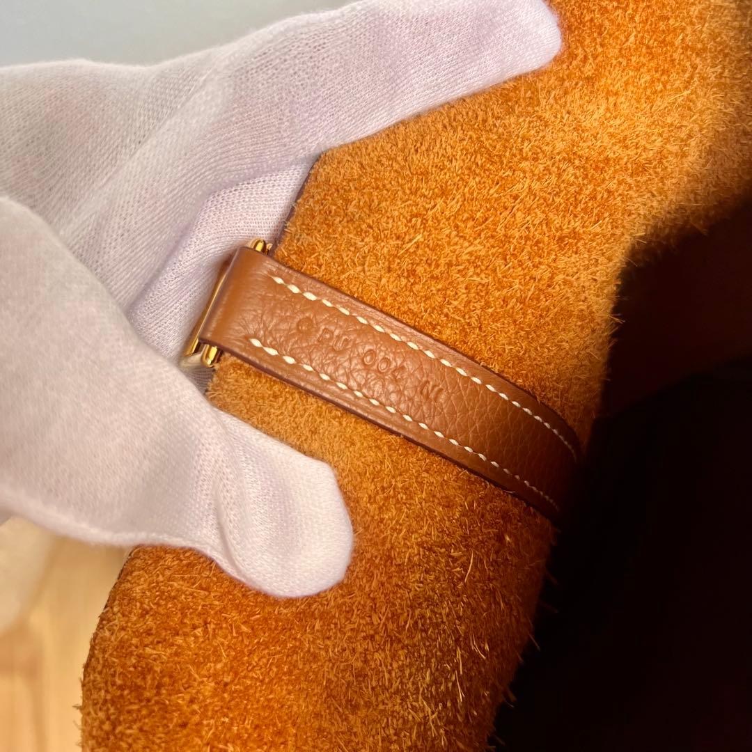 のあ！HERMES エルメス　ピコタンロック　MM ブラウン　C刻印