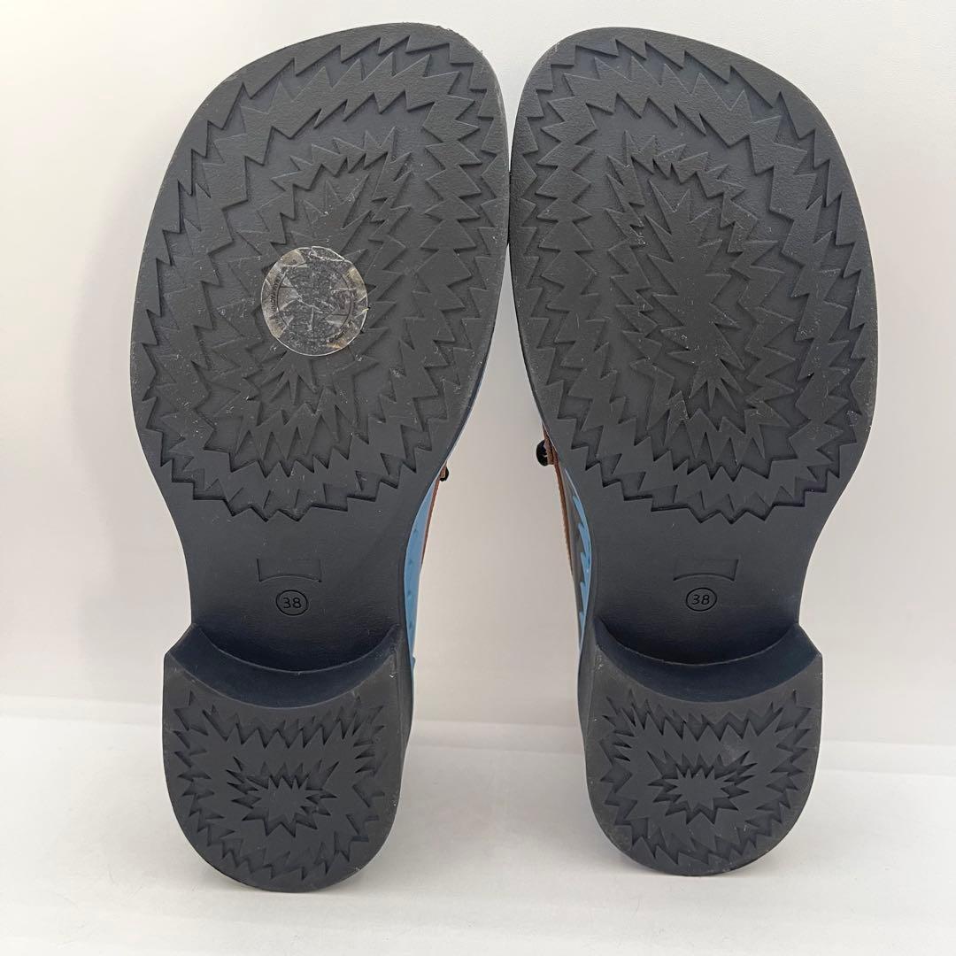 260102 美品！カンペール　ツインズ　テイラー　タッセルローファー　24cm