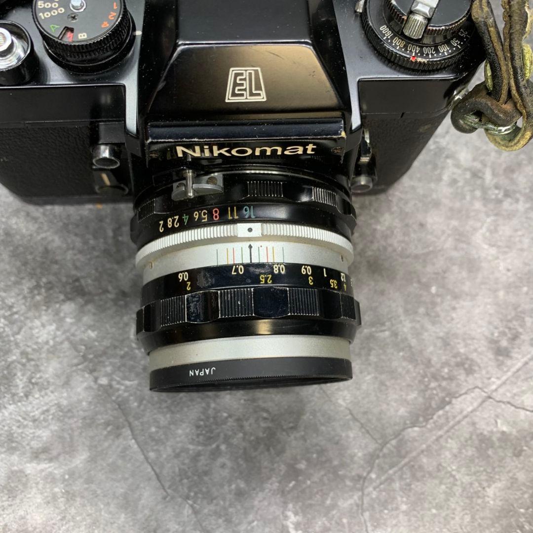 J159\" 現状品 Nikomat EL フィルムカメラ 一眼レフカメラ