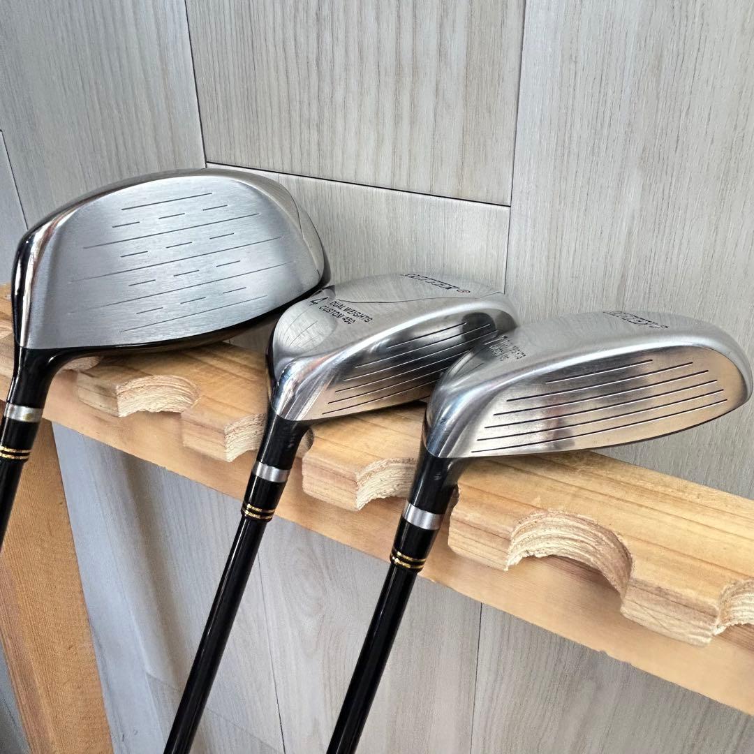 【メンズ右】スキッター　ドライバー　ウッド1.4.7番　R4 激しなり！　希少