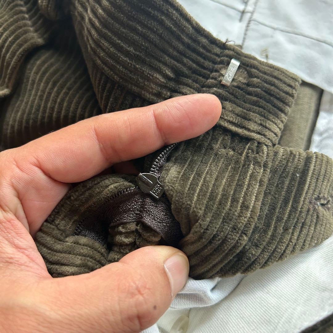 80s ブルックスブラザーズ コーデュロイパンツ USA製 35×29 オリーブ