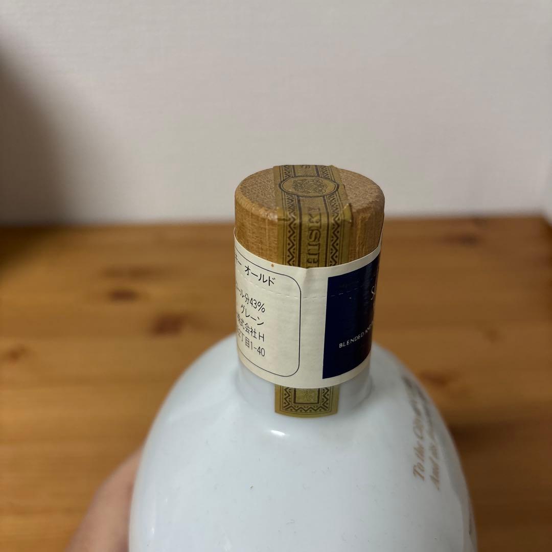 サントリーウイスキーオールド　有田焼　陶器ボトル　未開封