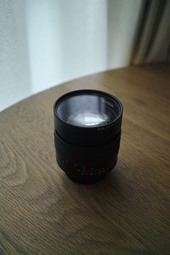 【美品】CONTAX CarlZeiss Planar T* 85mm F1.4