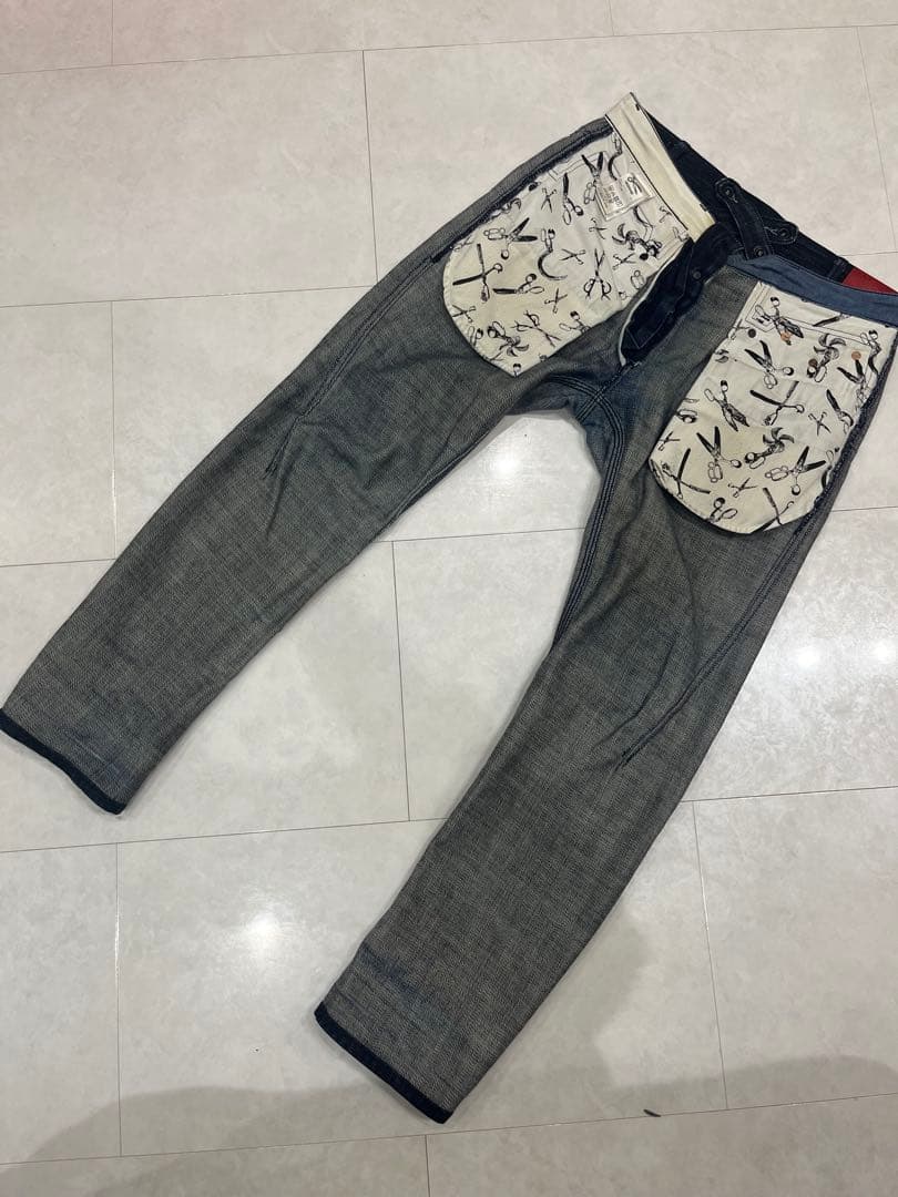 DENHAM クロスバッグ MIJLTV デニム W31 濃紺 限定品 410着