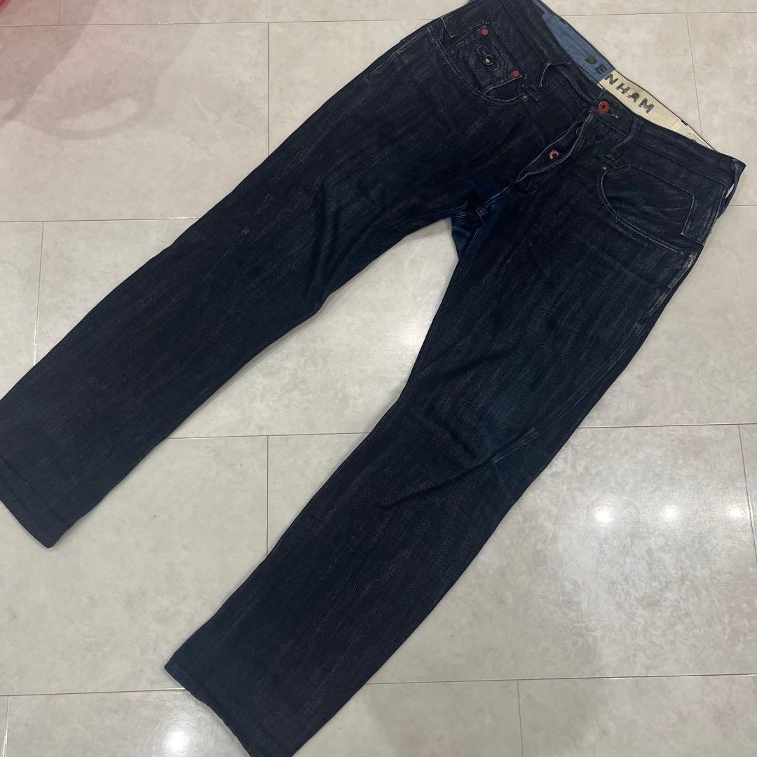 DENHAM クロスバッグ MIJLTV デニム W31 濃紺 限定品 410着