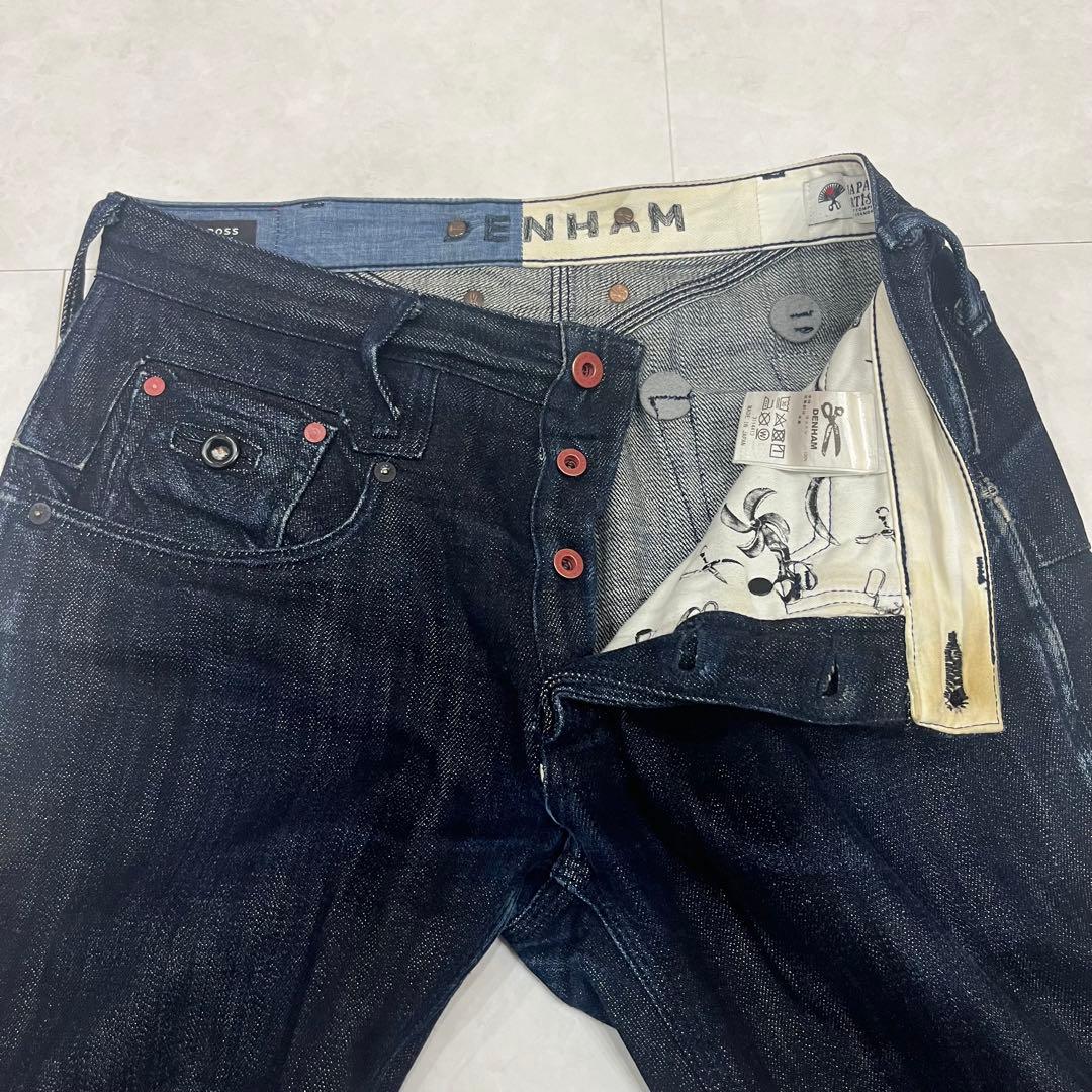 DENHAM クロスバッグ MIJLTV デニム W31 濃紺 限定品 410着