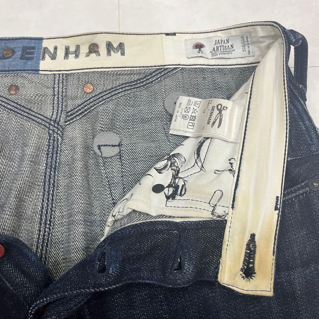 DENHAM クロスバッグ MIJLTV デニム W31 濃紺 限定品 410着