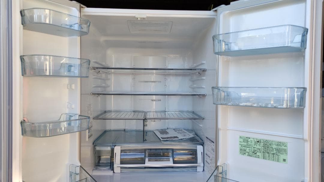 【完動品】日立 HITACHI ノンフロン冷凍冷蔵庫 R-XG5100H(XW)