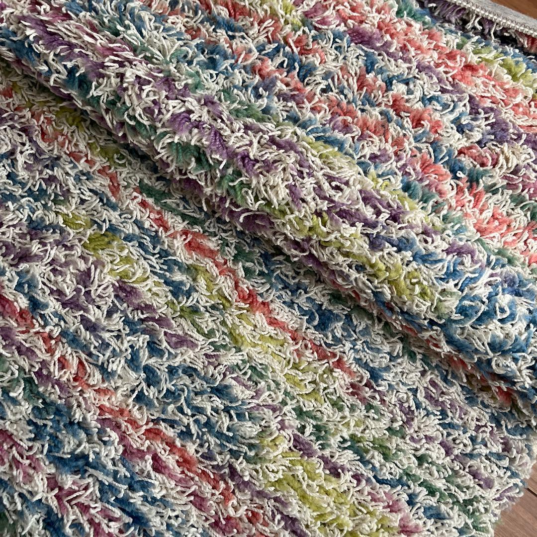 美品　Francfranc ラグ