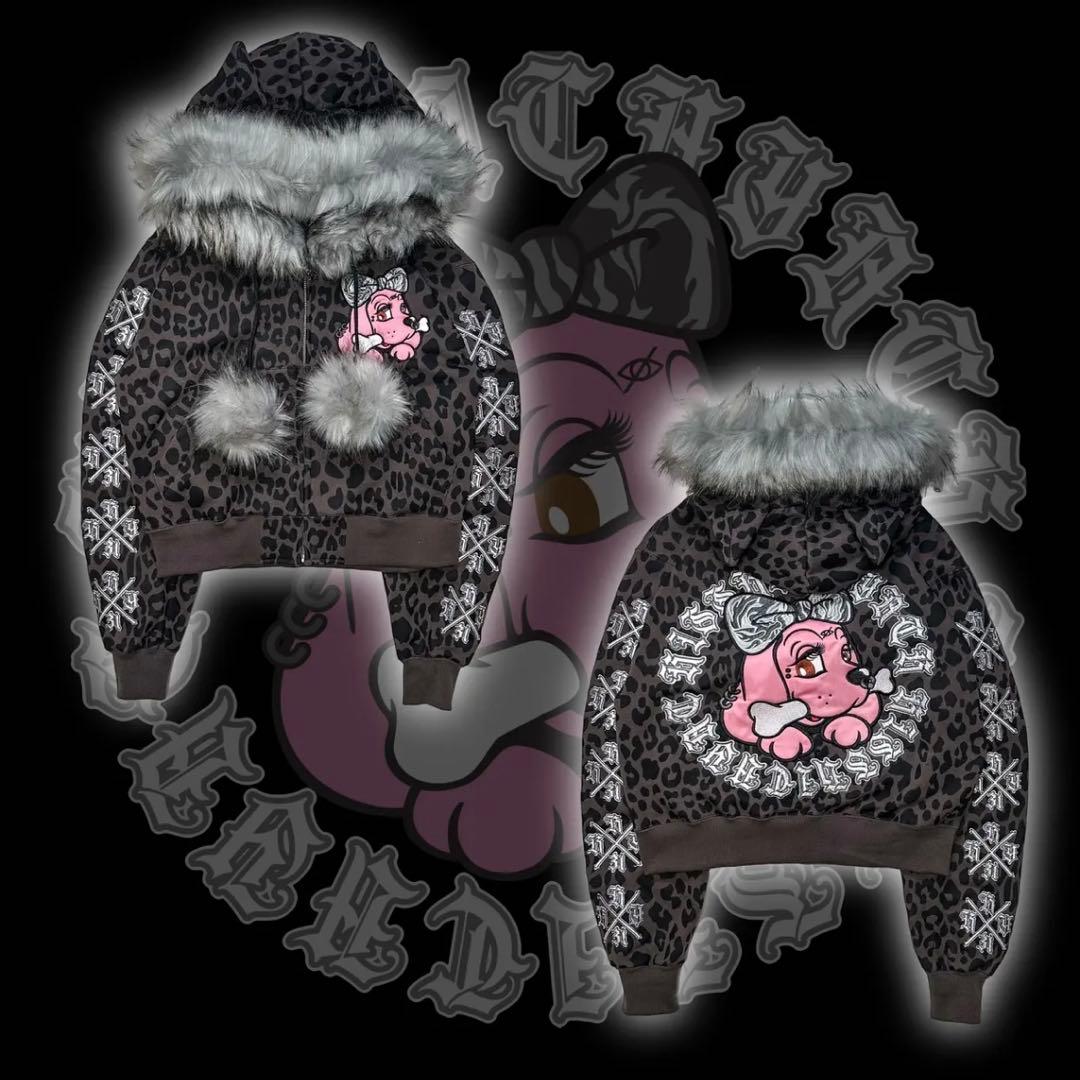 【ネット完売品】GALFY×KRYコラボ ケモ耳蹴威ギャルちゃんPK ブラック