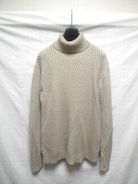 1piu1uguale3 ZIGZAG TURTLE タートルネックニット