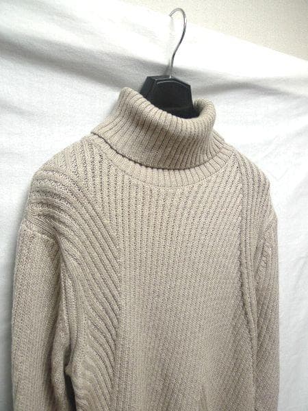 1piu1uguale3 ZIGZAG TURTLE タートルネックニット