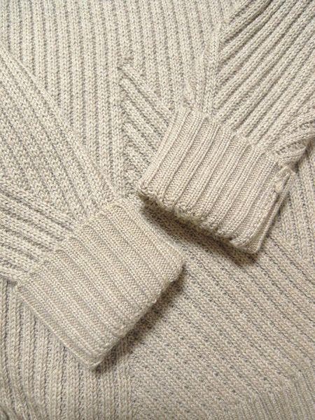 1piu1uguale3 ZIGZAG TURTLE タートルネックニット