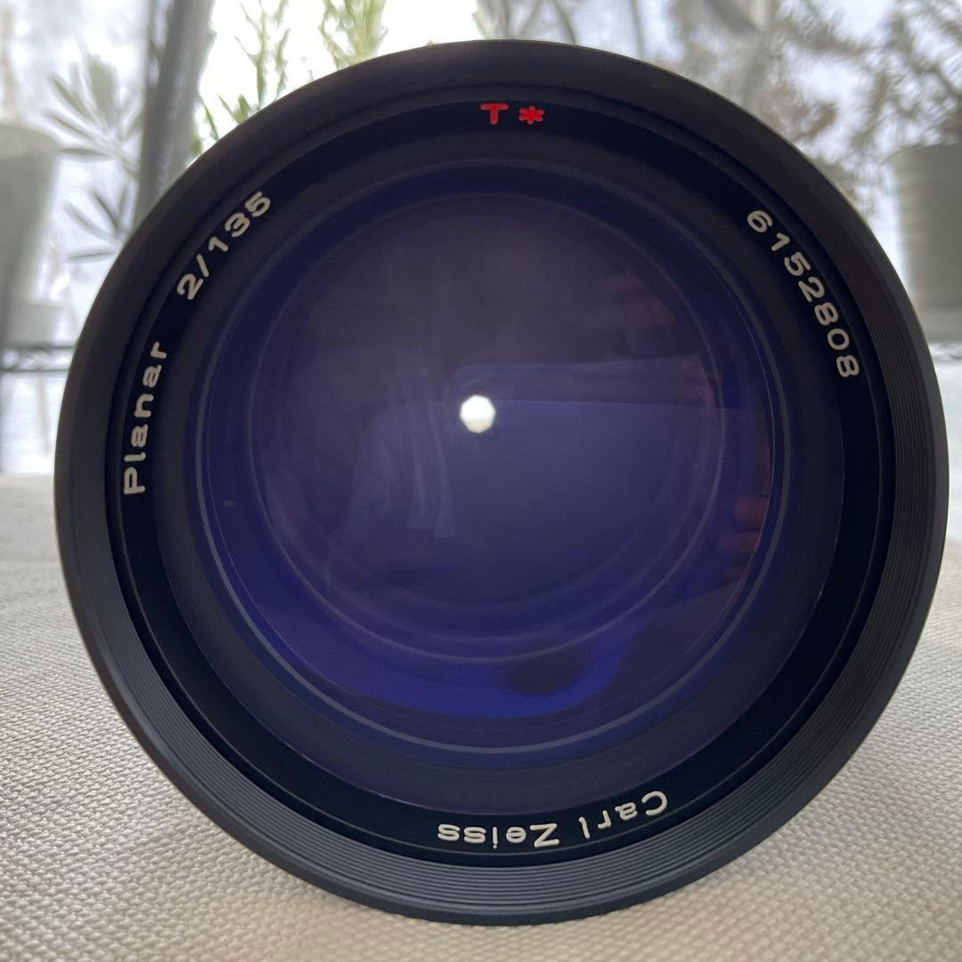 レンズ(単焦点) CONTAX Carl Zeiss Planar T* 135mm F2 AEG