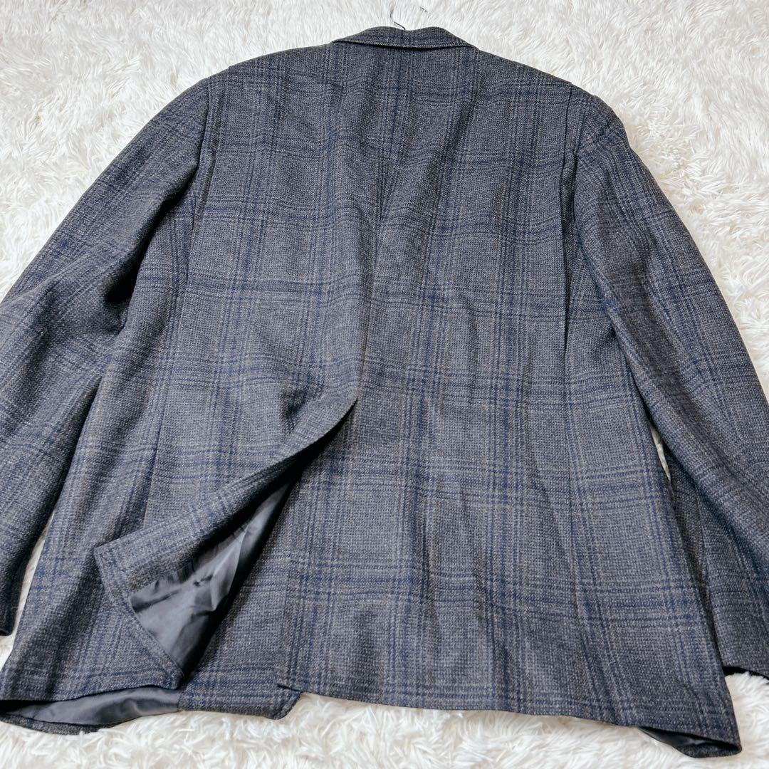 トゥアン様✨Belvest カシミヤ混 セットアップ チェック ブラウン