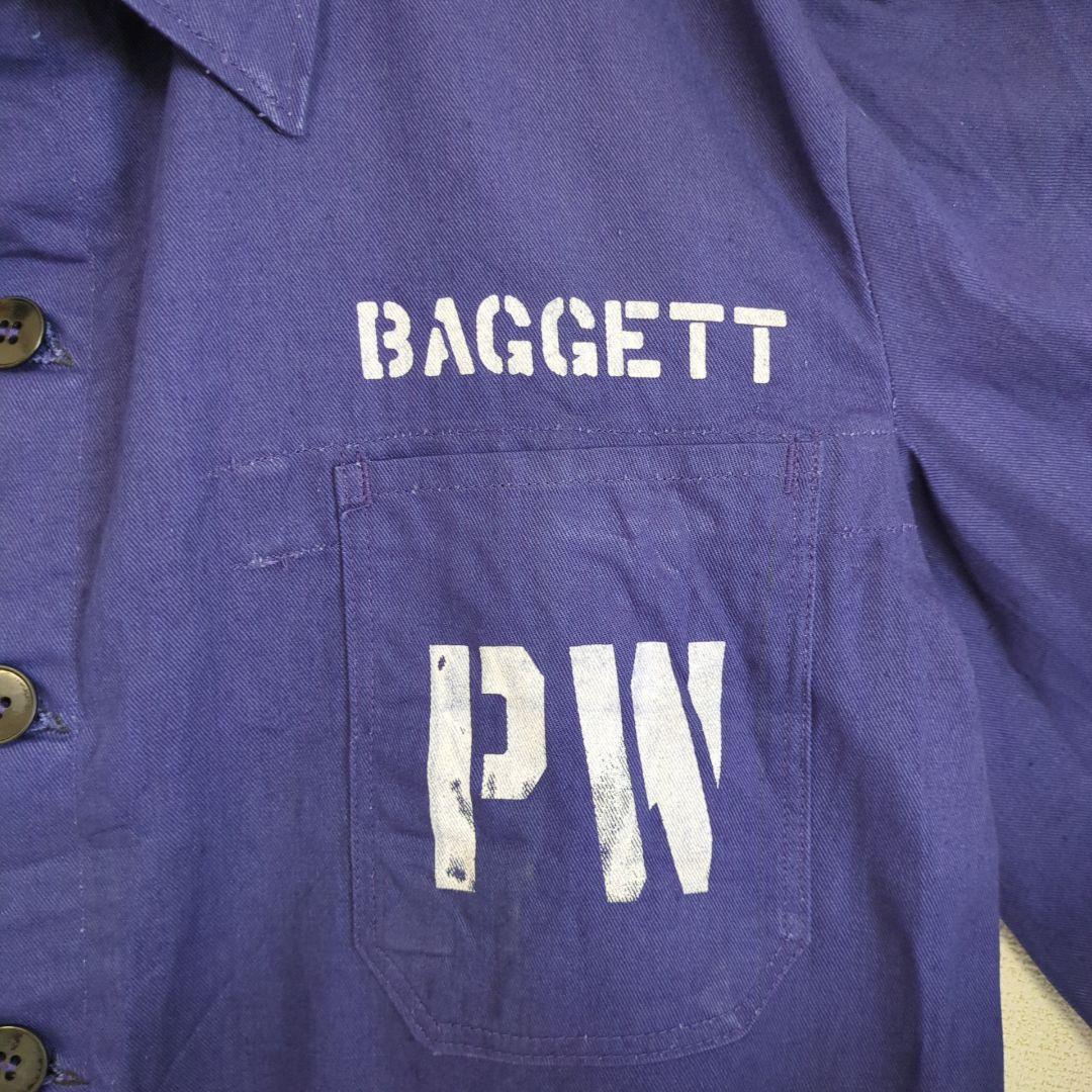 60s ドイツ軍　実物　ワークジャケット　PW ステンシル　　L相当