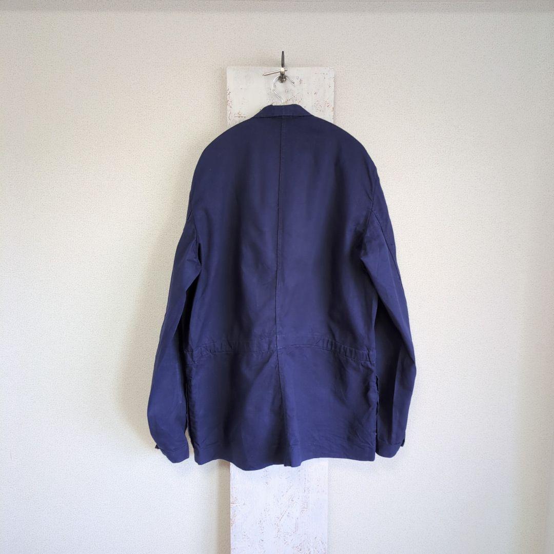 60s ドイツ軍　実物　ワークジャケット　PW ステンシル　　L相当