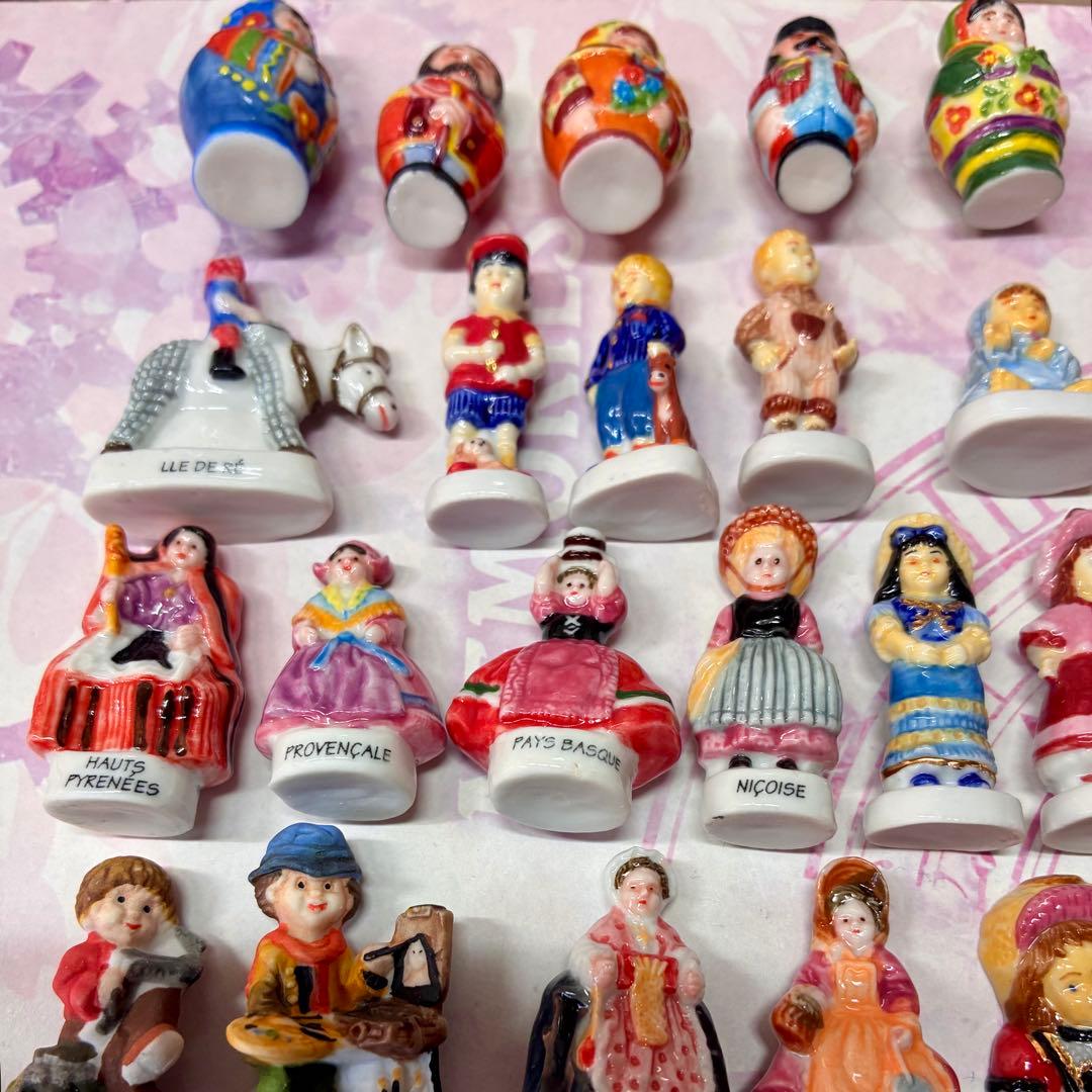 フェーブ 陶器製フィギュア 51体セット