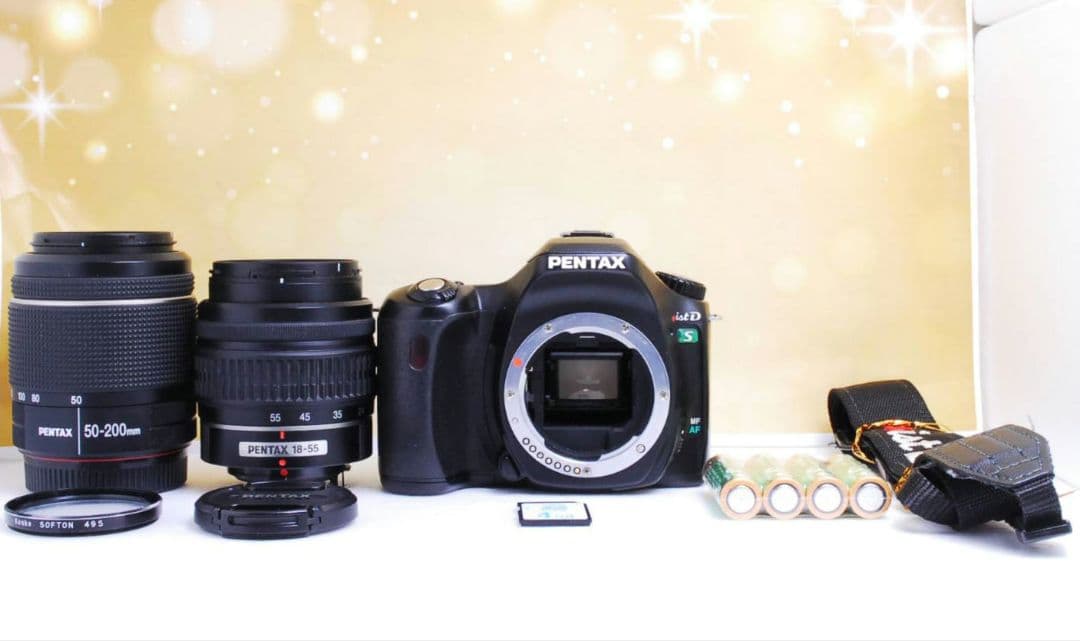 やーまんみた様　PENTAX istD S 　ダブルレンズ⚡️一眼レフカメラ⚡️