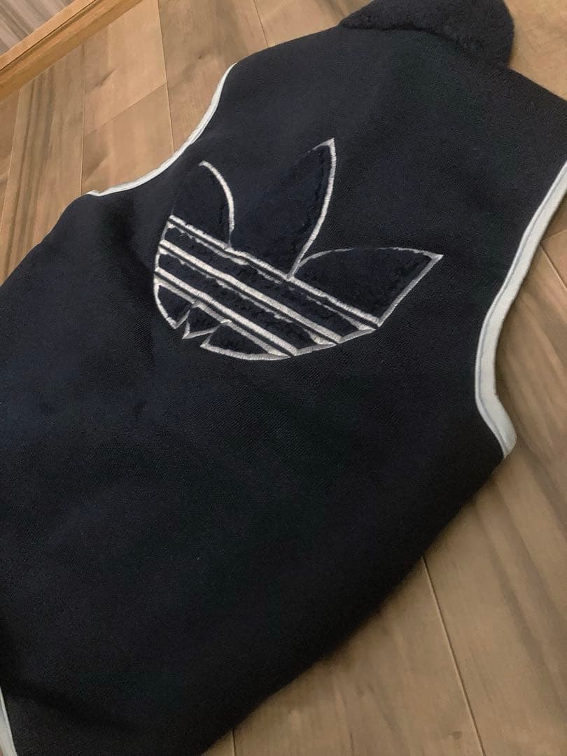 激レアadidas 80s 90s タグ付き未使用品‼️ボアベスト　ボアジャケット