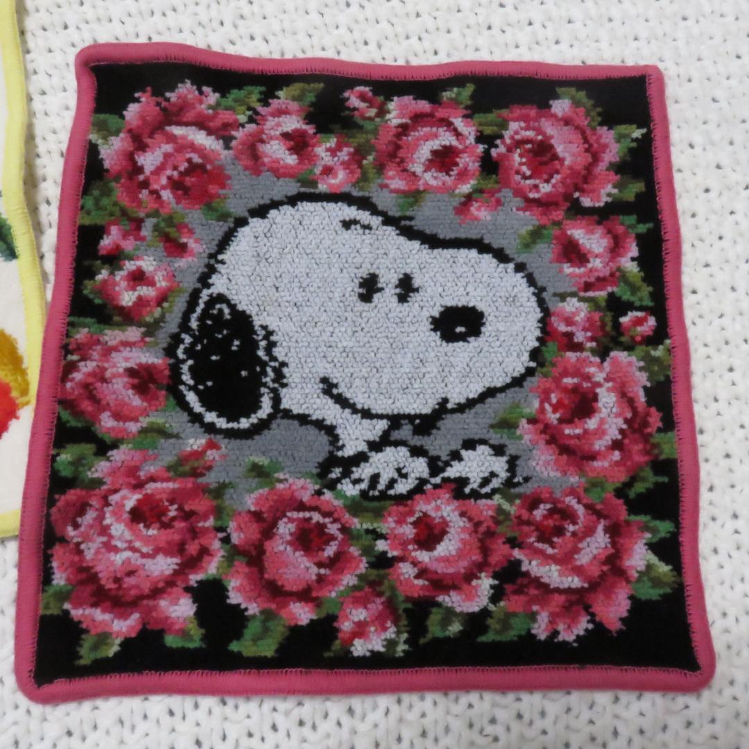 FEILERフェイラー スヌーピー タオルハンカチ ３枚セットused美品