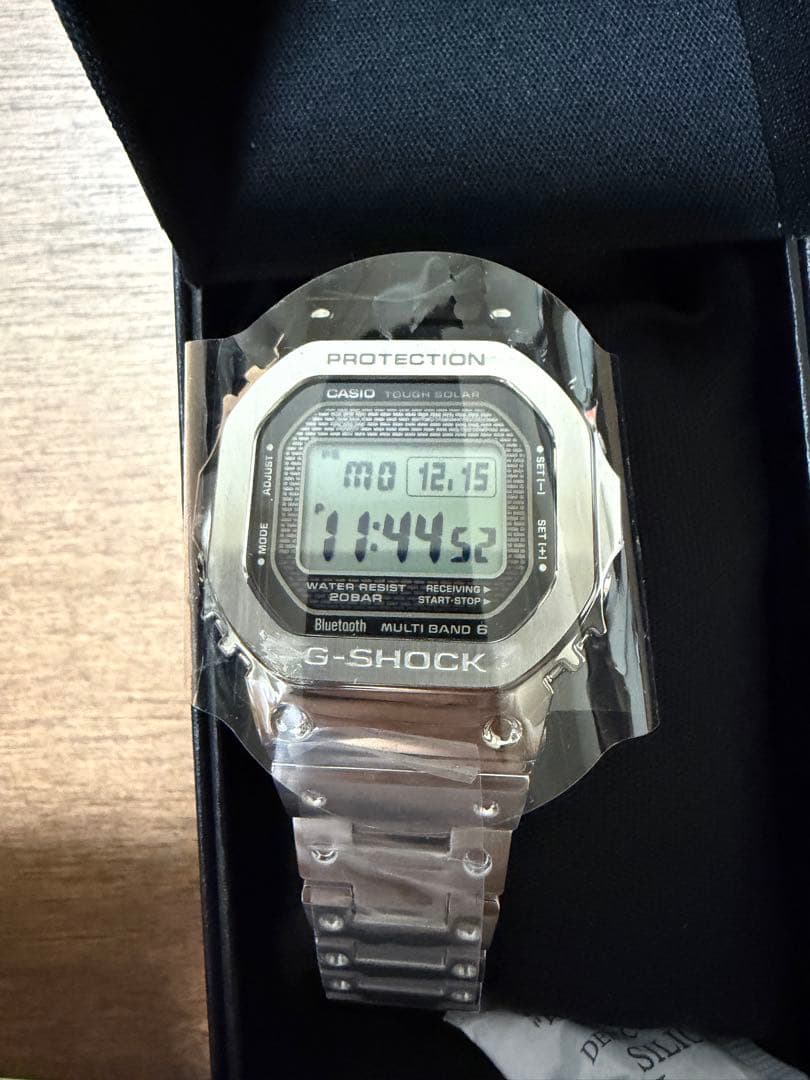 G-SHOCK デジタル腕時計 シルバー GMW-B5000D-1JF