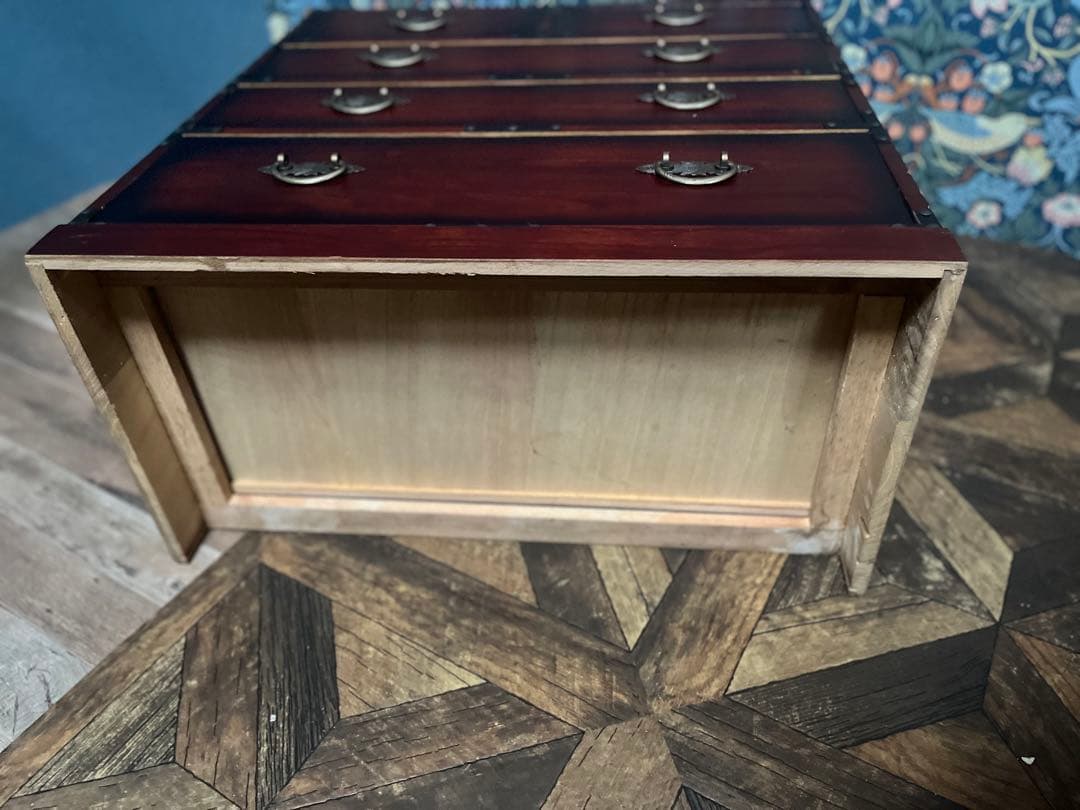 R＊民芸調箪笥 チェスト インテリア アンティーク 昭和レトロ 当時物