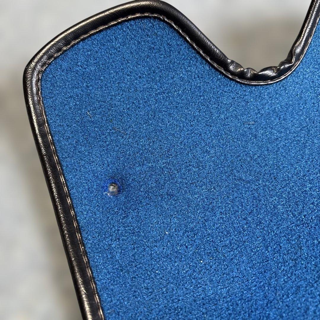 希少 レア 当時物 ヤマハ 純正 2E9 パッソル フロアマット 青 ブルー