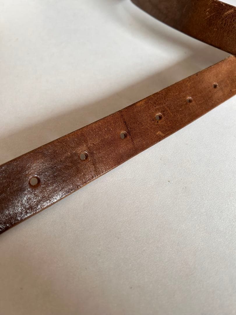 45R 45rpm ヴィンテージ　レザーベルト　男女兼用