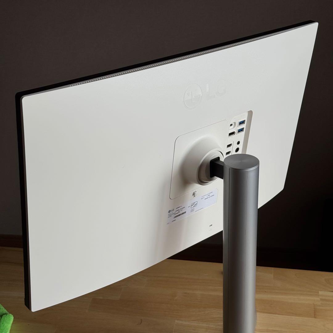 LG 27インチ ディスプレイ 27UP850N-W 4K