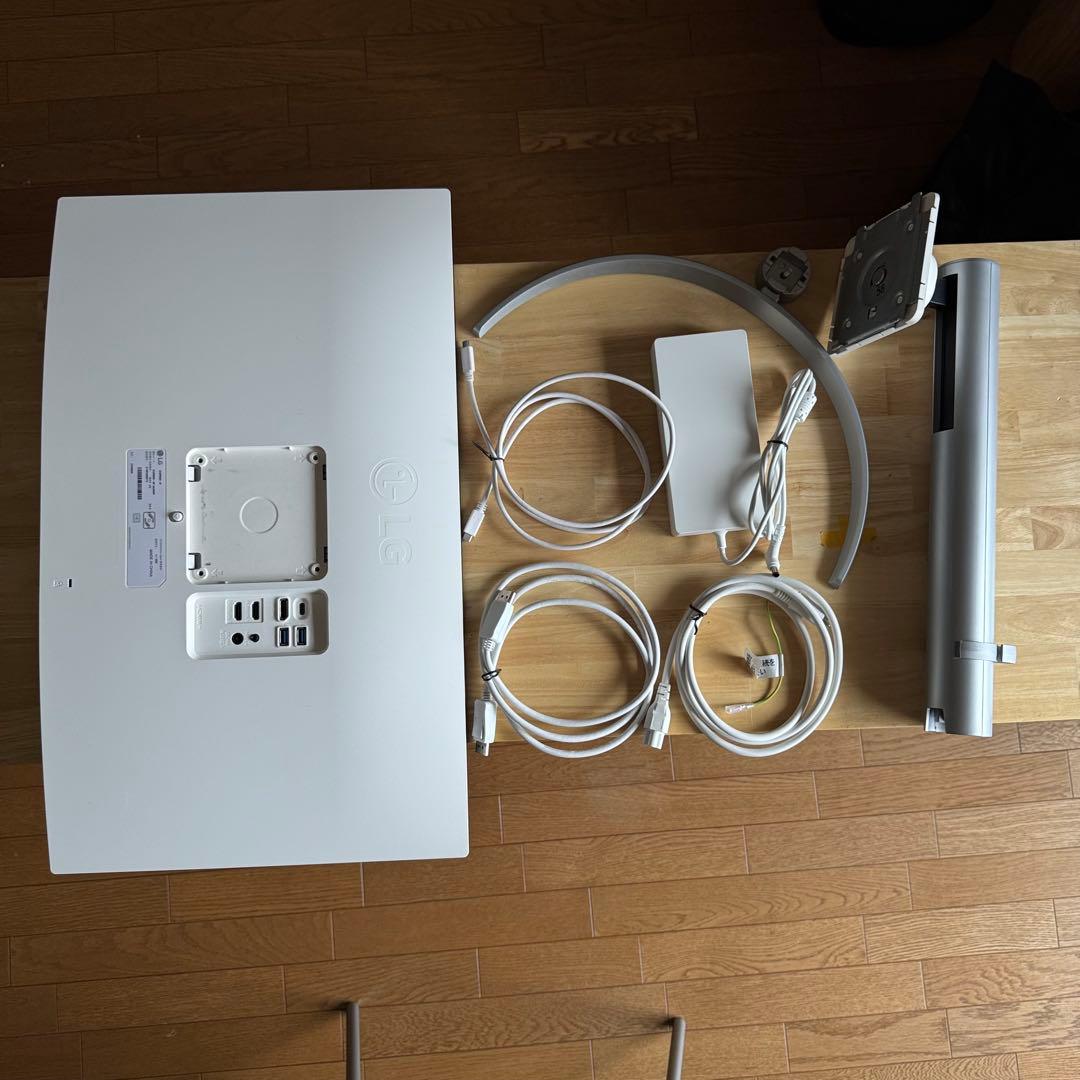 LG 27インチ ディスプレイ 27UP850N-W 4K