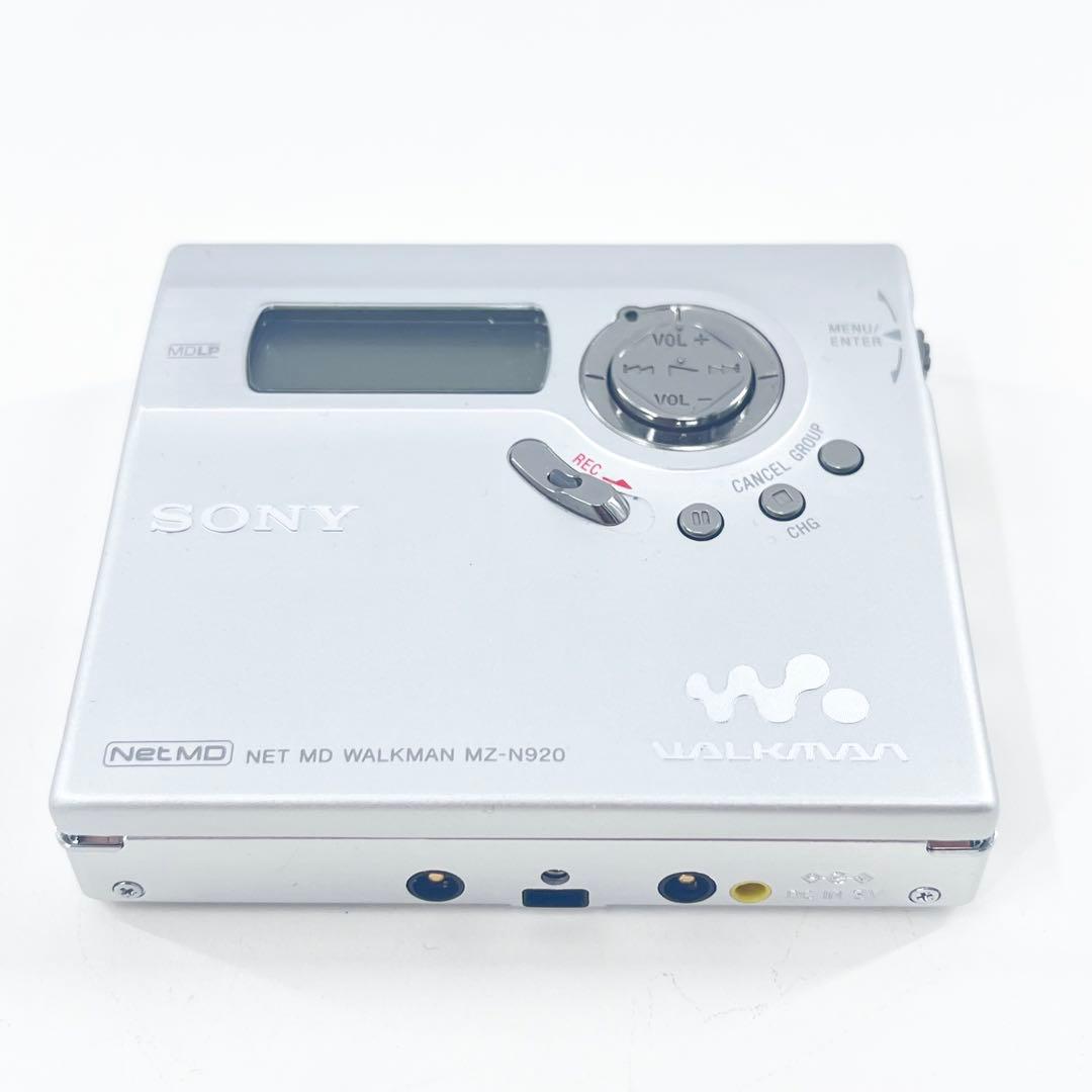 美品 SONY ソニー NetMD ウォークマン MZ-N920 完動品