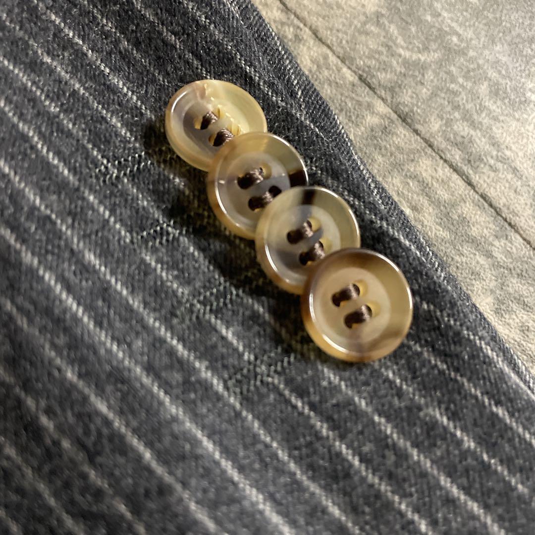 極美品 極上ウール ダブルスーツ × GIORGIO ARMANI ネクタイ