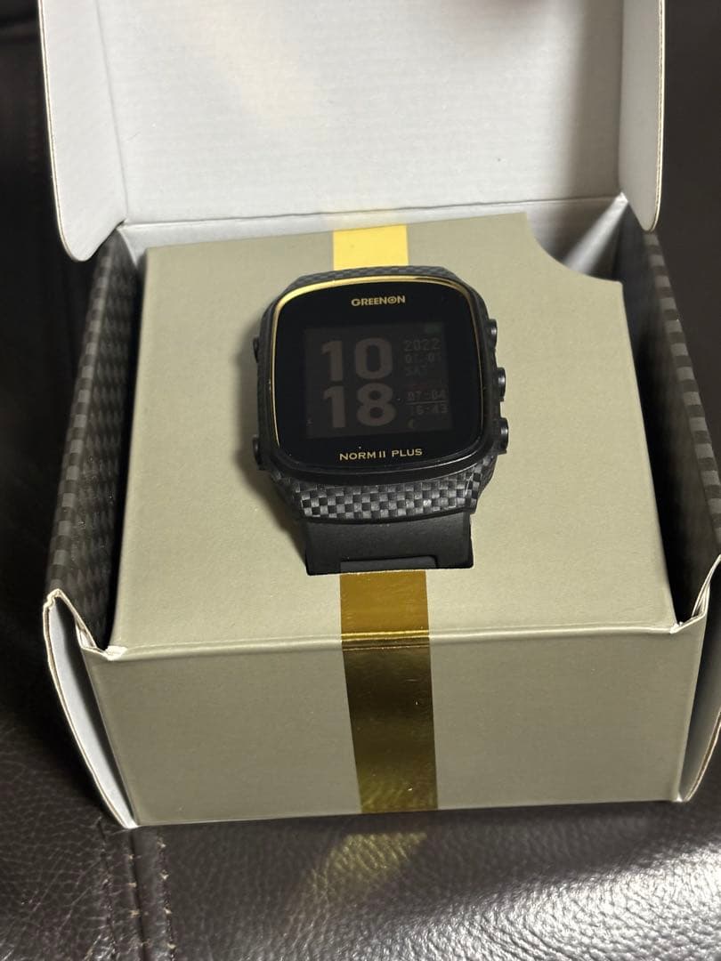 超美品！ザ・ゴルフウォッチ　ノルムⅡプラス　ブラック