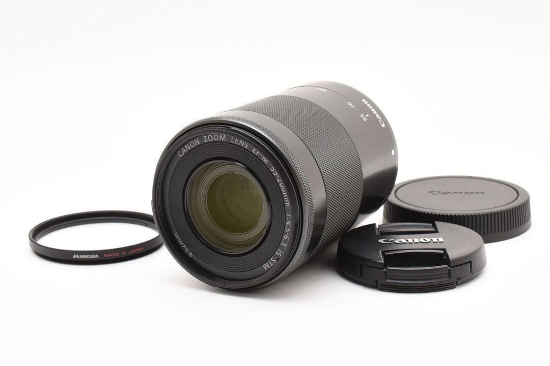 【美品】 Canon EF-M 55-200mm IS STM ズームレンズ