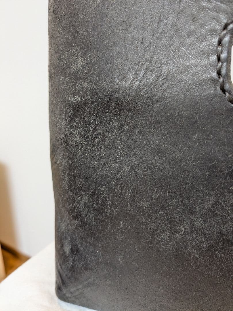 SAFUJI ミニバッグ 黒 レザー