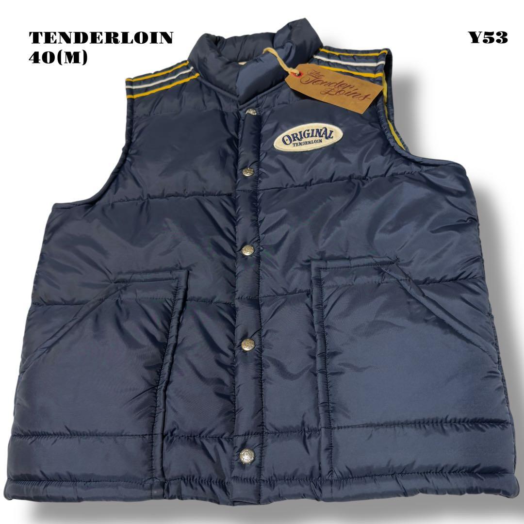 ★限定出品★ TENDERLOIN NRA VEST ベスト ネイビー 40 M