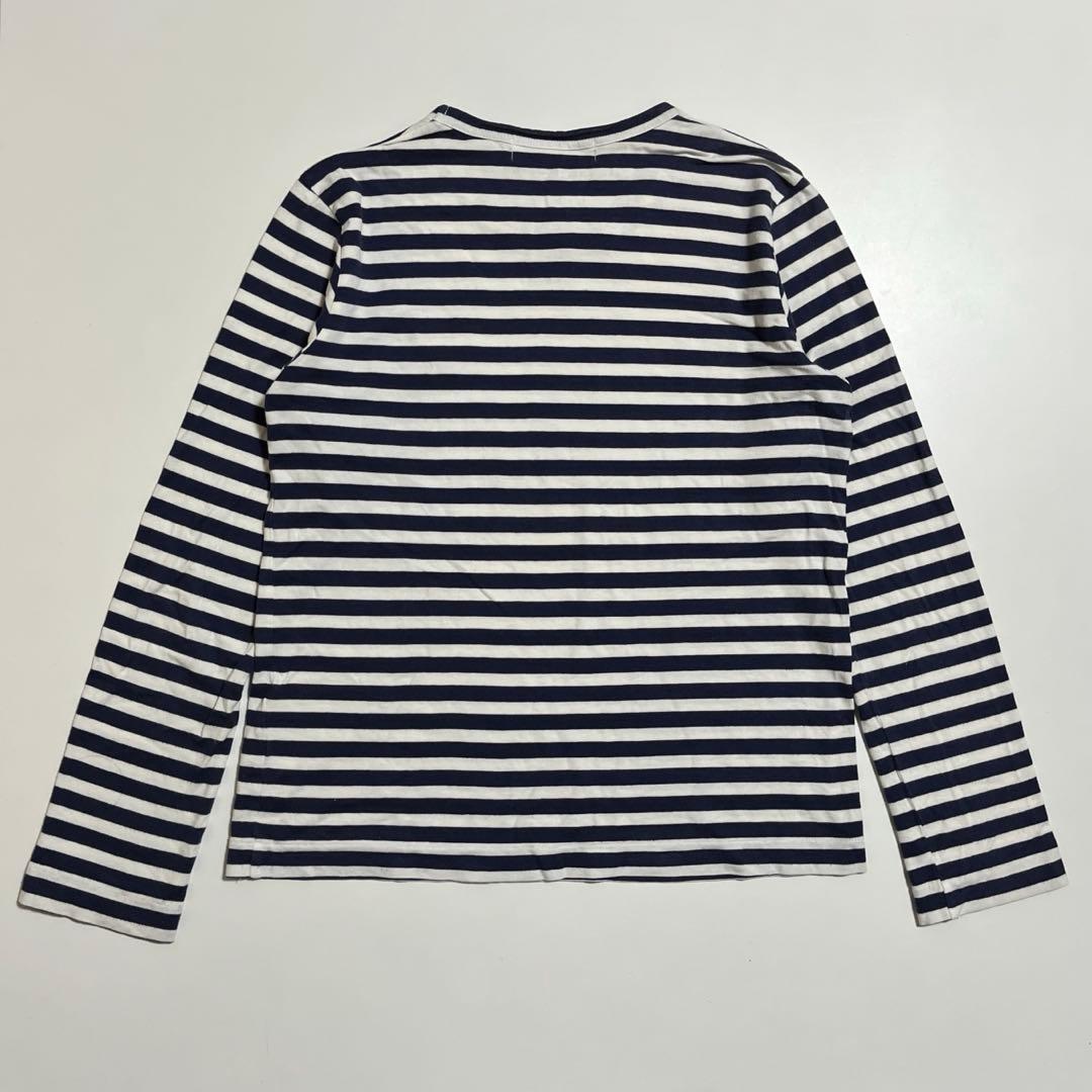 PLAY COMME des GARÇONS 長袖Tシャツ カットソー ボーダー